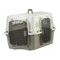 Double Door Portable Plastic Pet Crate Miller Manufacturing